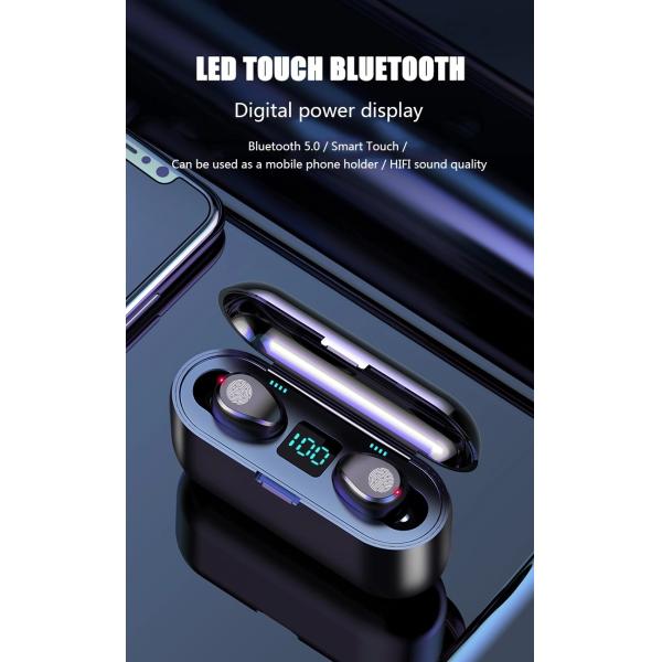 2019 Best Gift Wireless Earphone Tws Waterproof Earbuds