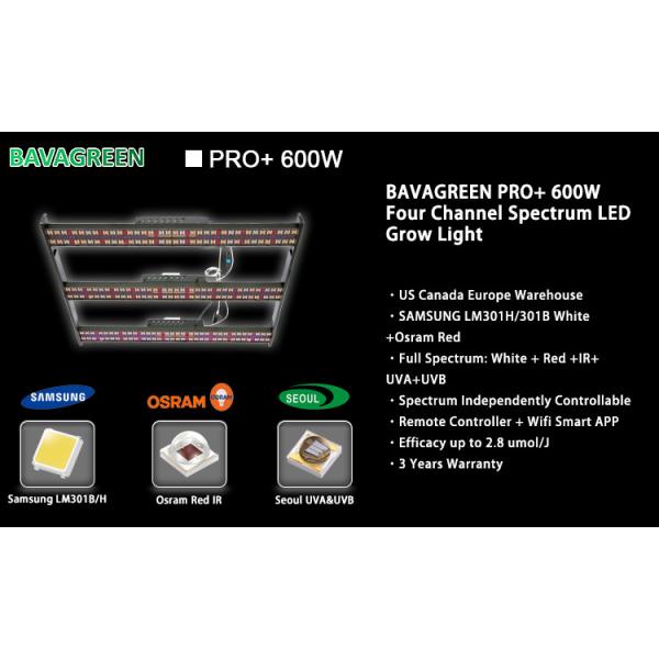 Buy Adjustable Spectrum UVA UVB LED Grow Light dimming RoHS Certification at wholesale prices