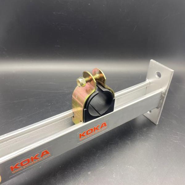 Buy Gold Galvanized 1-3/8'' Customized Strut Mounting Cushion Clamps at wholesale prices