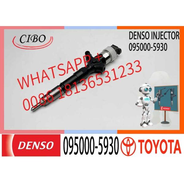Buy Common Rail Injector 095000-5930 23670-09060 For Toyota Hilux 2KD-FTV at wholesale prices