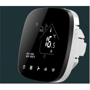 China ABS NTC Sensor Fan Coil Thermostat With Modbus Function on sale China ABS NTC Sensor Fan Coil Thermostat With Modbus Function on sale