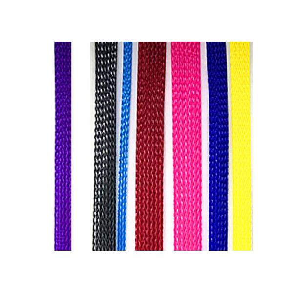 UV Resistant PET Expandable Braided Sleeving For Wire Harness 25ft