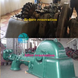 Refurbishment Hydro Turbine Parts HPP Services Carbon Steel Draft Tube Material
