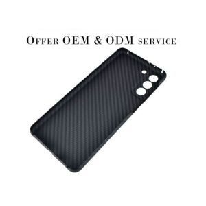 Samsung S21 Lightweight Black Aramid Fibre Phone Case