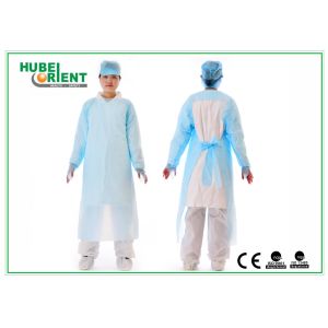 Disposable CPE Protective Gown 120x190cm 135x205cm