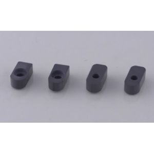 China Silicon Nitride Ceramic Rectangular Block - Precision Industrial Structural Component With Central Through-Hole on sale