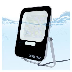 IP65 Street Lighting 200W Solar Panel Flood Light 80lm/w