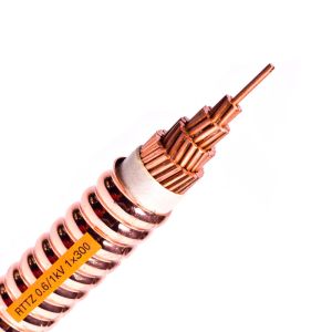 RTTZ Light Heavy Duty Fire Resistant Cable Single Core Corrugated Copper