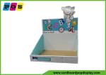 Corrugated POS Countertop Cardboard Display Retail Box For Toys Promotion CDU082