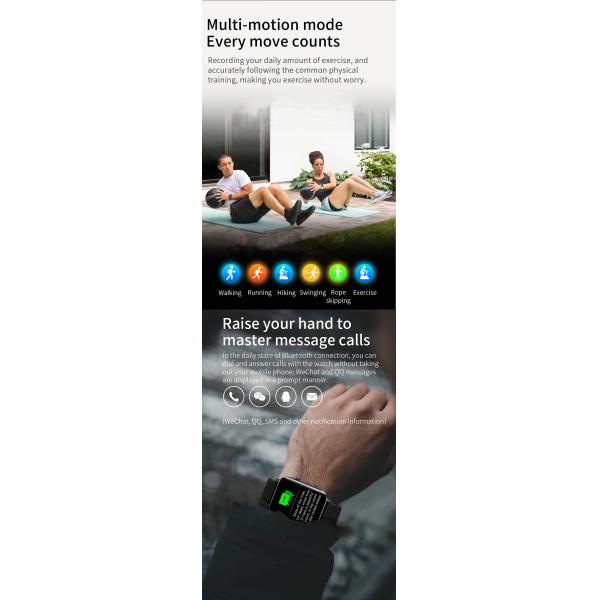 Wholesale KKJ Smart Watch Blood Oxygen Heart rate Detection IP68 Waterproof NY15 Reloj Smartwatch 2021