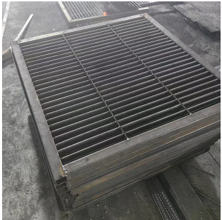 Q235/Q345 Material Square Design Galvanized Steel Drain Grating