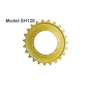 Quality Kubota'S SH120 Excavator Drive Sprocket Undercarriage Excavator Parts for sale