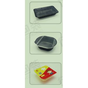 Automatic Modified Atmosphere Tray Sealing Machine For Plastic Box Bowl Cup