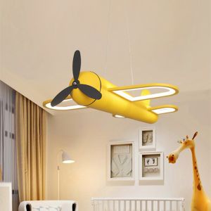 Quality Children's Led Pendant Lamp Airplane Nordic Hanging kids room decoration boys(WH-MA-151) for sale