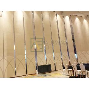 High Operable Acoustic Partition Wall with 6061-T6 Profile and Q235 Steel Frame