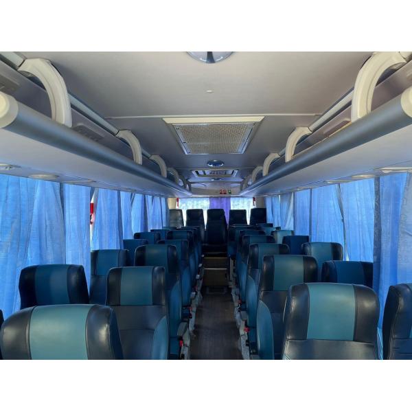 Kinglong Bus Coach Used XMQ6802 Second Hand Electric 48seater Yuchai Power Luxury
