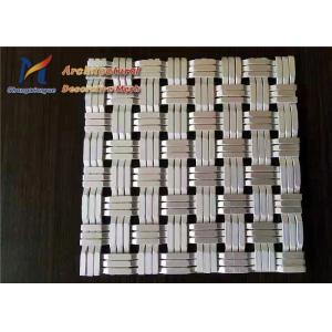 Three Wires Special Style Architectural Woven Wire Mesh Railing Ceilings Divider