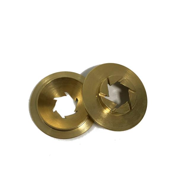 Copper Golden Pressure Foot Disk Insert 28mm For CNC HiCNC Drilling Machine