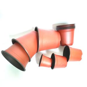 Outdoor Cheap Plastic Garden Bulk Flower Pots Wholesale