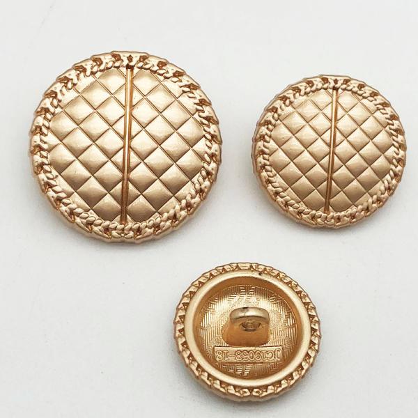 Factory wholesale high quality metal buttons hand stitched button windbreaker metal buttons can be customized LOGO