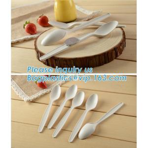 biodegradable compostable CPLA cutlery dinnerware tableware,PLA compostable