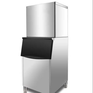 ISO14001 Steel Structure 500LB Crescent Commercial Ice Cube Machine