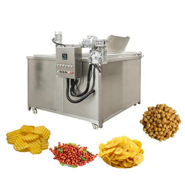 Buy 30kw Peanut Automatic Stirring Plantain Chips Frying Machine at wholesale prices