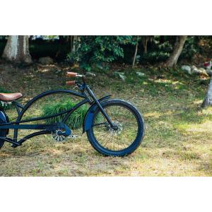 Aluminum Rim 24"x3.0 CE American Long Hi-Ten Steel Frame Chopper Beach Cruiser