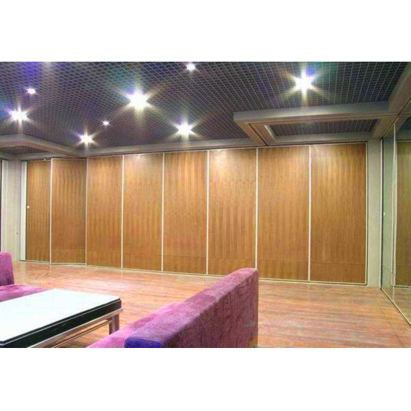 Soundproof Operable Sliding Partition Walls For Office / Conference Room