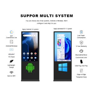 Qtenboard Commercial-Grade Bank Digital Signage Screens Factory Direct Sale