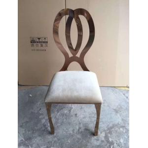 Hot sale Wedding Party Golden Stainless Steel Phoenix Dining Chair