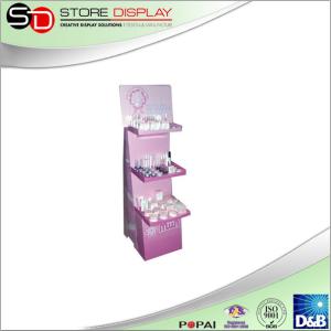 Quality POS floor display stand for cosmetic advertising from China supplier for sale