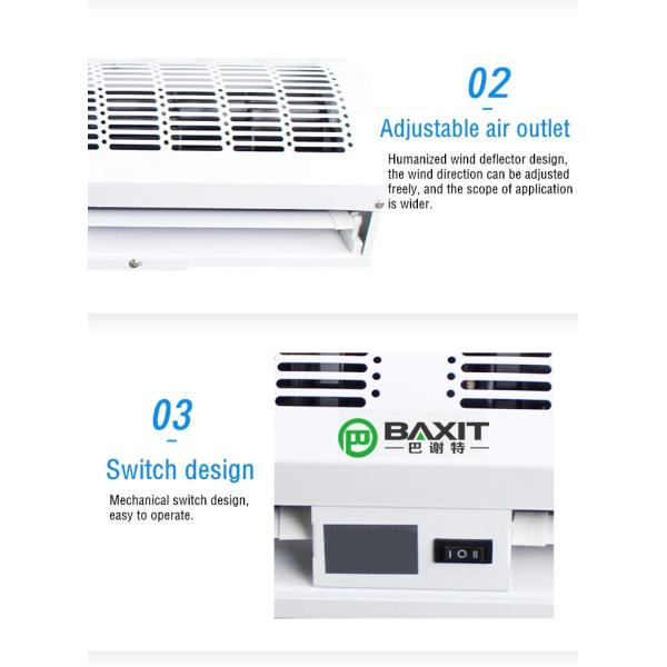 Natural Wind Door Air Curtain 0.9m 1m 1.2m 1.5m 1.8m