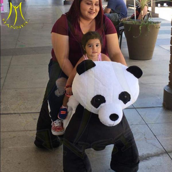 Hansel guangzhou fair kids motorized animal toy rides on zippy riders for