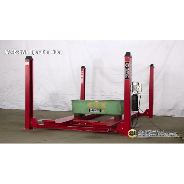 Buy 4 post wheel alignment lift AA-4P40WA 4.0T capacity at wholesale prices