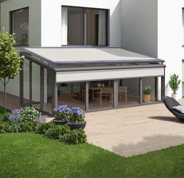 Conservatory Retractable Roof Awning Aluminium For Conservatory