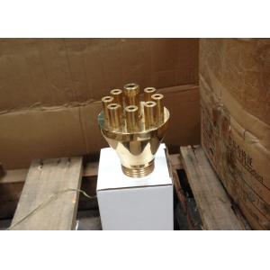 Brass Concertrating Shooting Fountain Jet Nozzle 55m3/h DN40
