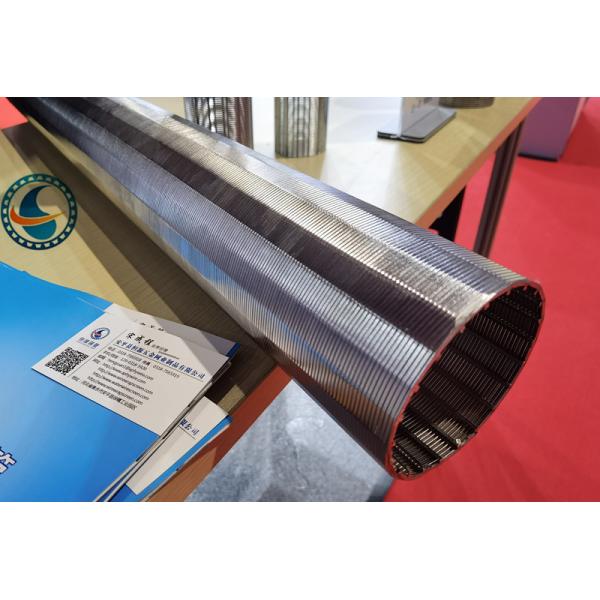 Stainless Steel 304 Johnson Wedge Wire Screens And Tubes For Water Wells