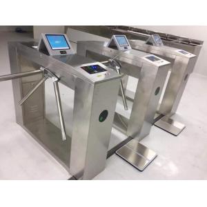 304 Stainless Steel Esd Pedestrian Turnstile Intelligent Barrier Gate