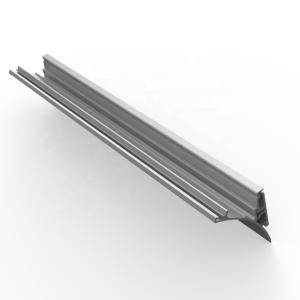 Surface Mounted Plasterboard LED Profile , Anodized LED Extruded Aluminum