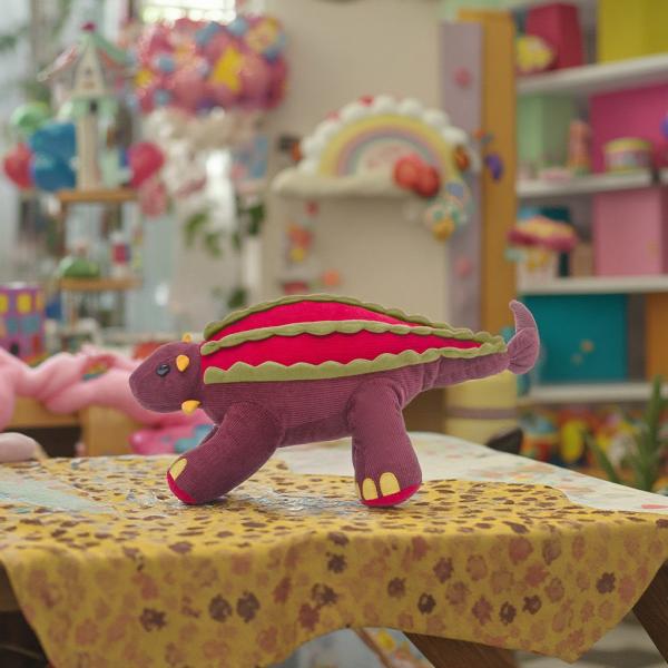 Long Ankylosaurus Dinosaur Plush Toys Soft Teddy Bear Stuffed Animals Birthday Gifts Boys Children