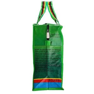 gift carry shopping recyclable heat seal sack pp woven bag,zipper polypropylene
