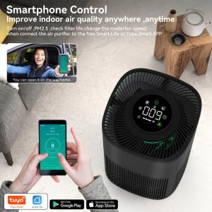 Smart Air Purifier For Home Bedroom H13 Hepa Air Purifier