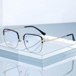 Custom Pure Titanium Frame Glasses Optical Easy Lens Replacement