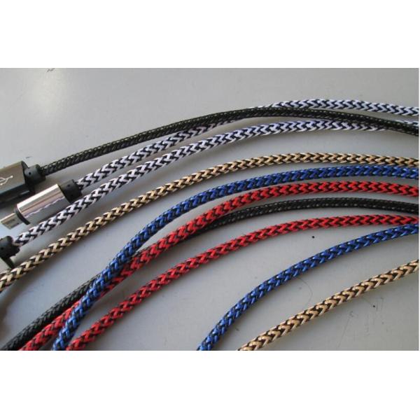 High Speed Charge Adapter Charger Magnetic Usb Cable , Blue Silver Red Gold