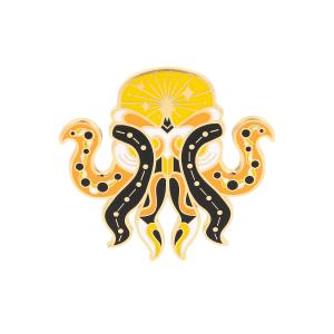 Casting Personalized Hard Enamel Pins Badges Customized ODM