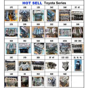 Original 1ZZ-FE 2ZZ-FE 3ZZ-FE 4ZZ-FE Engine Assembly Cylinder Blocks for Toyota