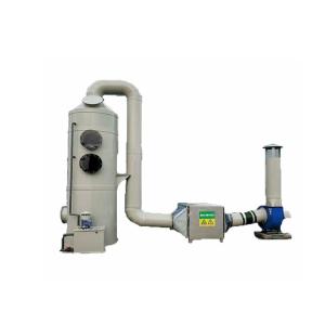 2.2 KW Pump Power CO2 Scrubber Gas Cleaner Wet Scrubber Absorption Column for