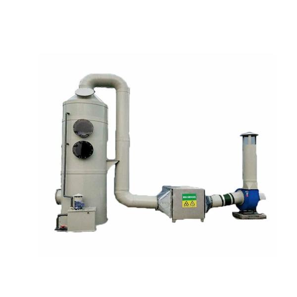 2.2 KW Pump Power CO2 Scrubber Gas Cleaner Wet Scrubber Absorption Column for