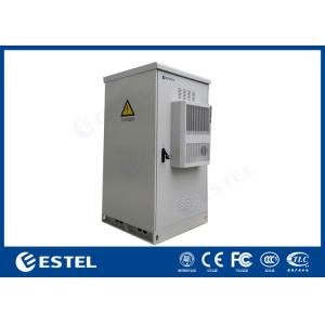 2100mm Galvanized Steel Outdoor Equipment Enclosure Double Door